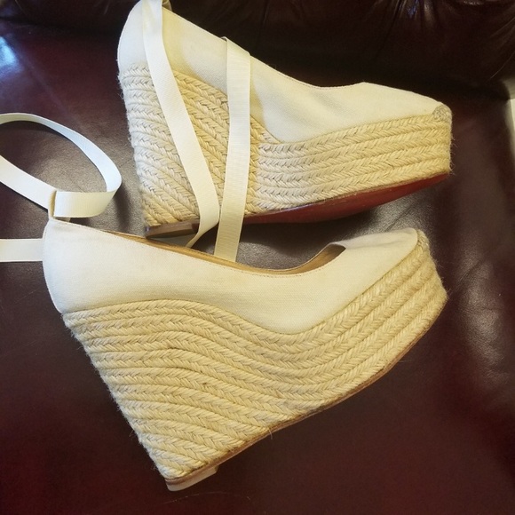 Christian Louboutin Shoes - Christian Louboutin Espadrille wedge